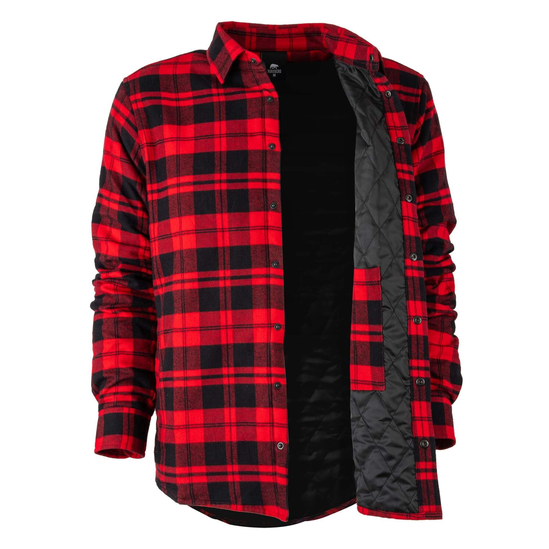 FORSBERG Skogmän II Flanellhemd gefüttert - 3