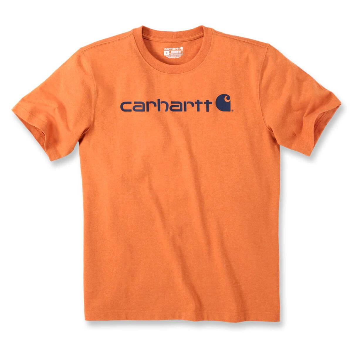 Carhartt Core Logo T-Shirt dicke Qualität - 10