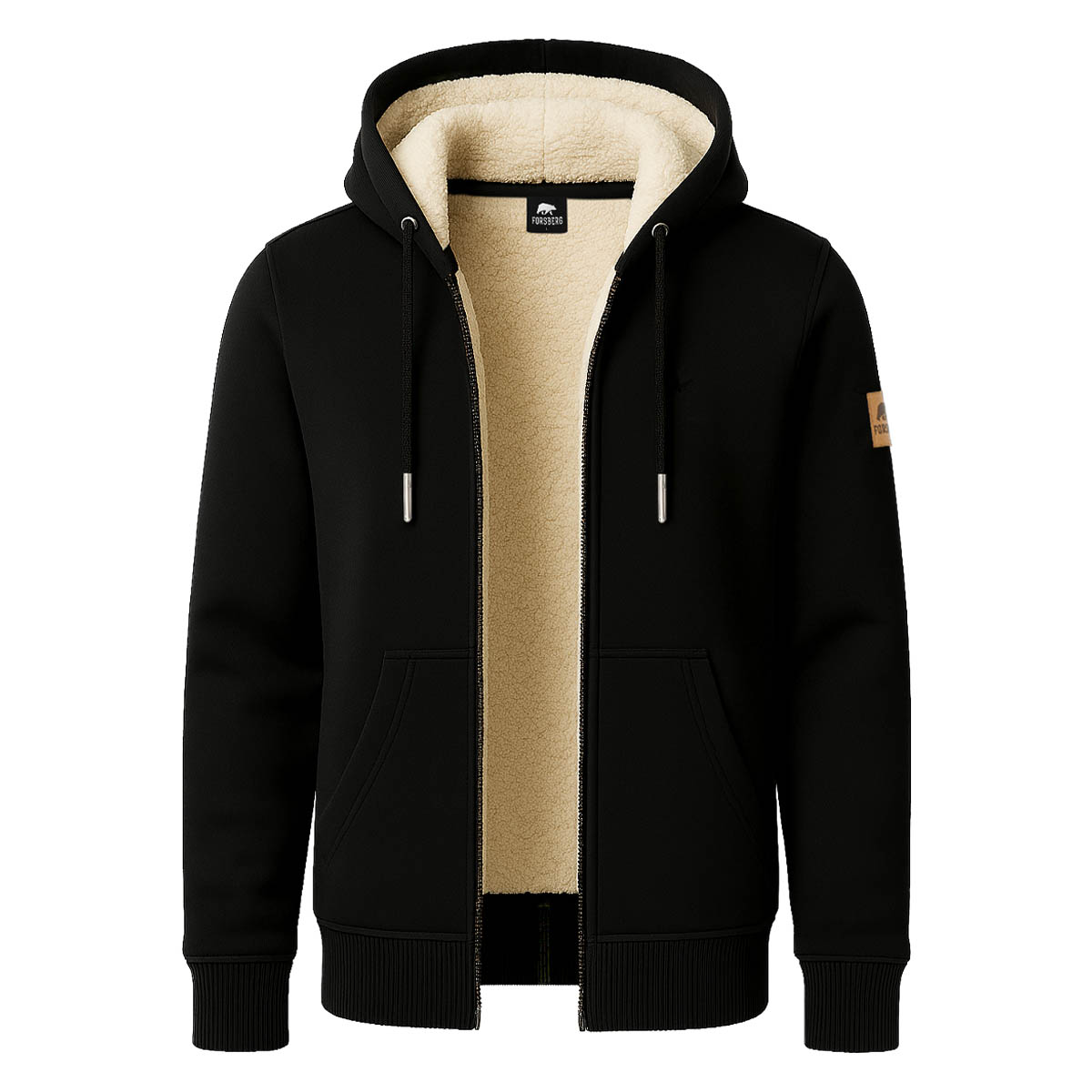 FORSBERG Kapuzenjacke mit Teddyfutter - 7