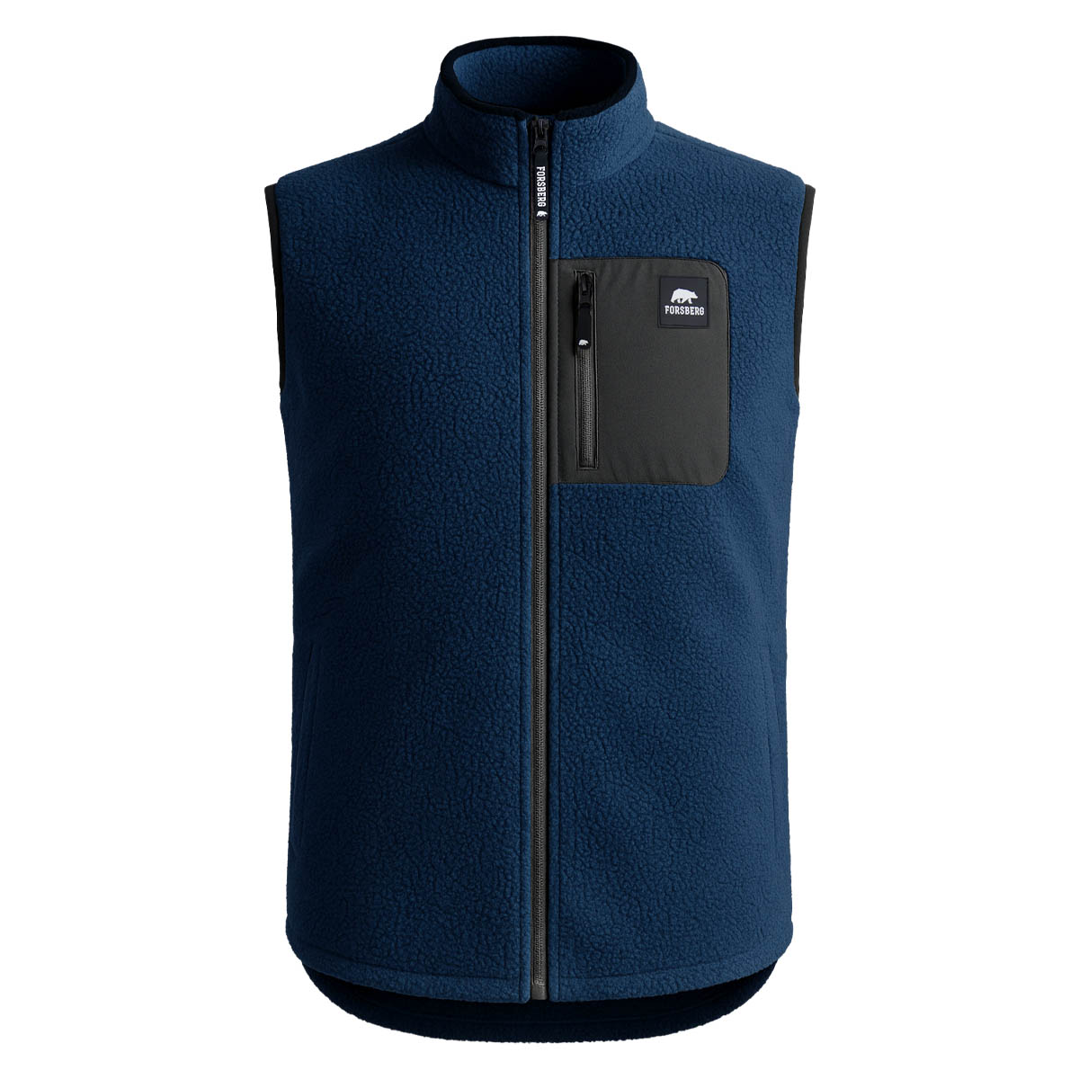 FORSBERG Webpelzweste mit Brusttasche - 7
