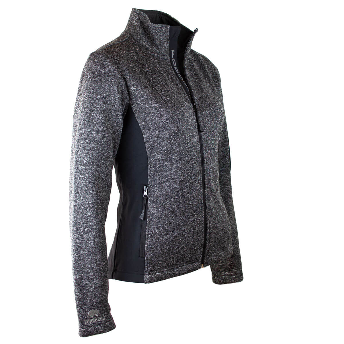 FORSBERG funktionelle Strickfleece Jacke Damen - 2