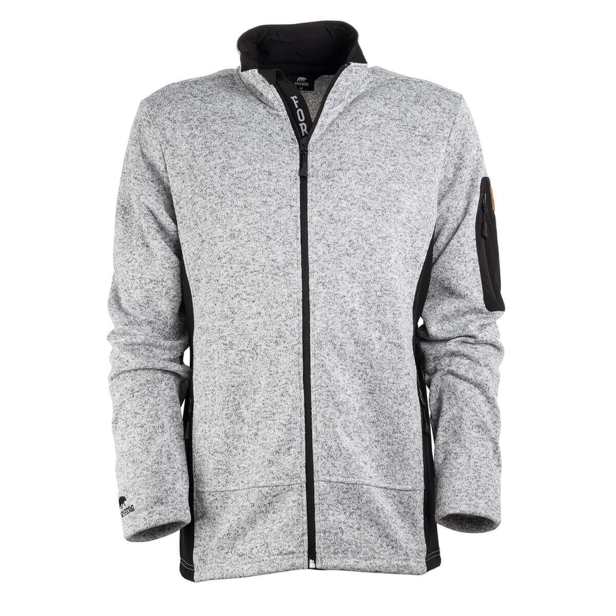 FORSBERG warme Strickfleece Jacke - 13