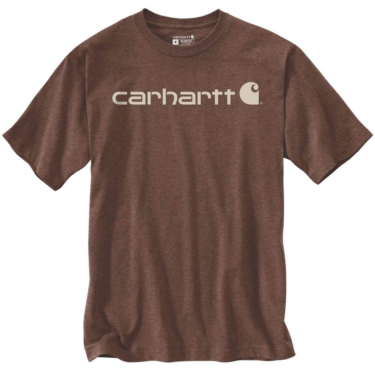 Carhartt Core Logo T-Shirt dicke Qualität - 19