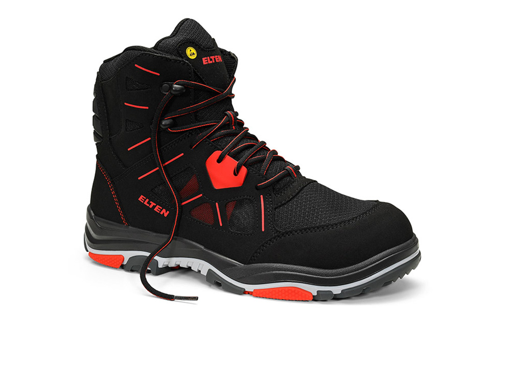 Elten ANTHONY red Mid ESD S1 Typ 2 Sicherheitsschnürstiefel - 1