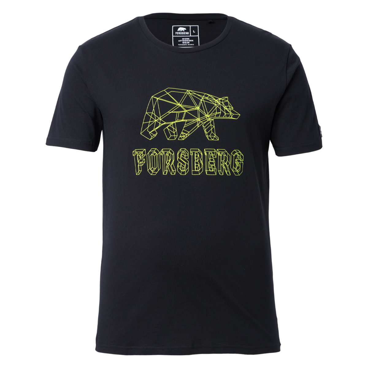 FORSBERG T-Shirt mit Dimensions-Logo - 1