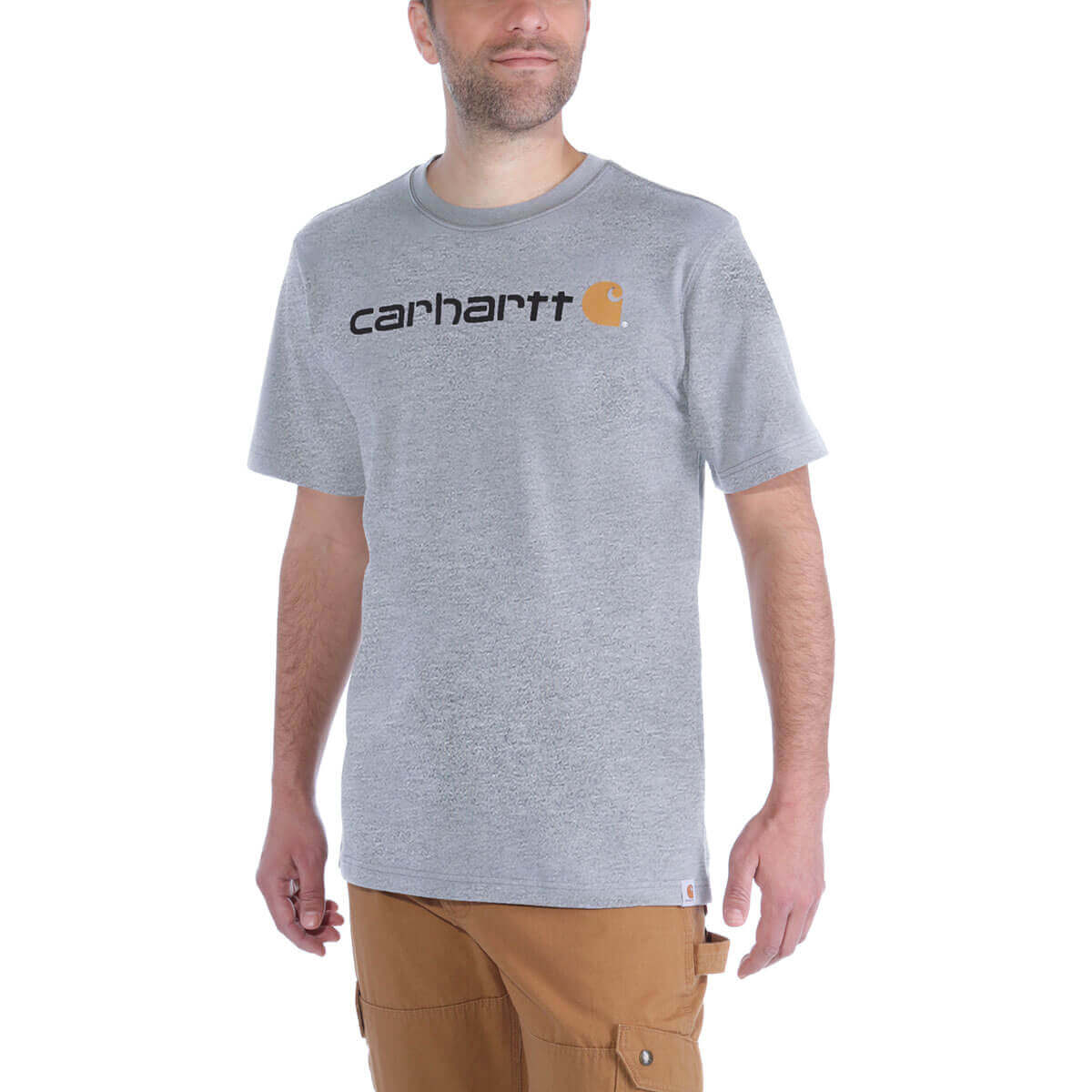 Carhartt Core Logo T-Shirt dicke Qualität - 9