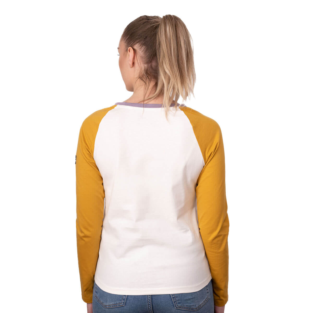 FORSBERG zweifarbiges Longsleeve Damen Biobaumwolle - 4