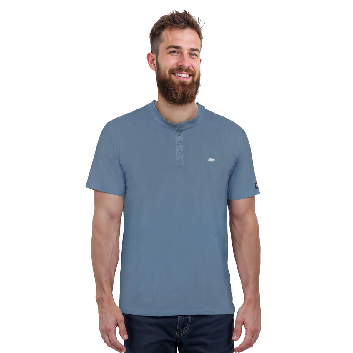 FORSBERG Poloshirt mit Stehkragen - 18
