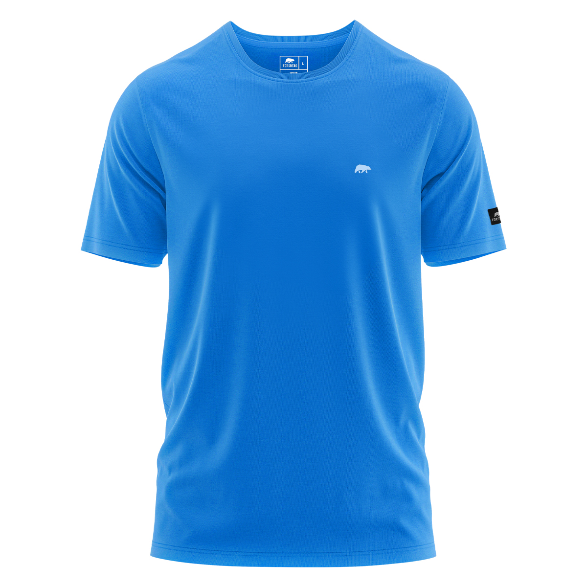 FORSBERG T-Shirt mit kleinem Gummi-Patch - 17