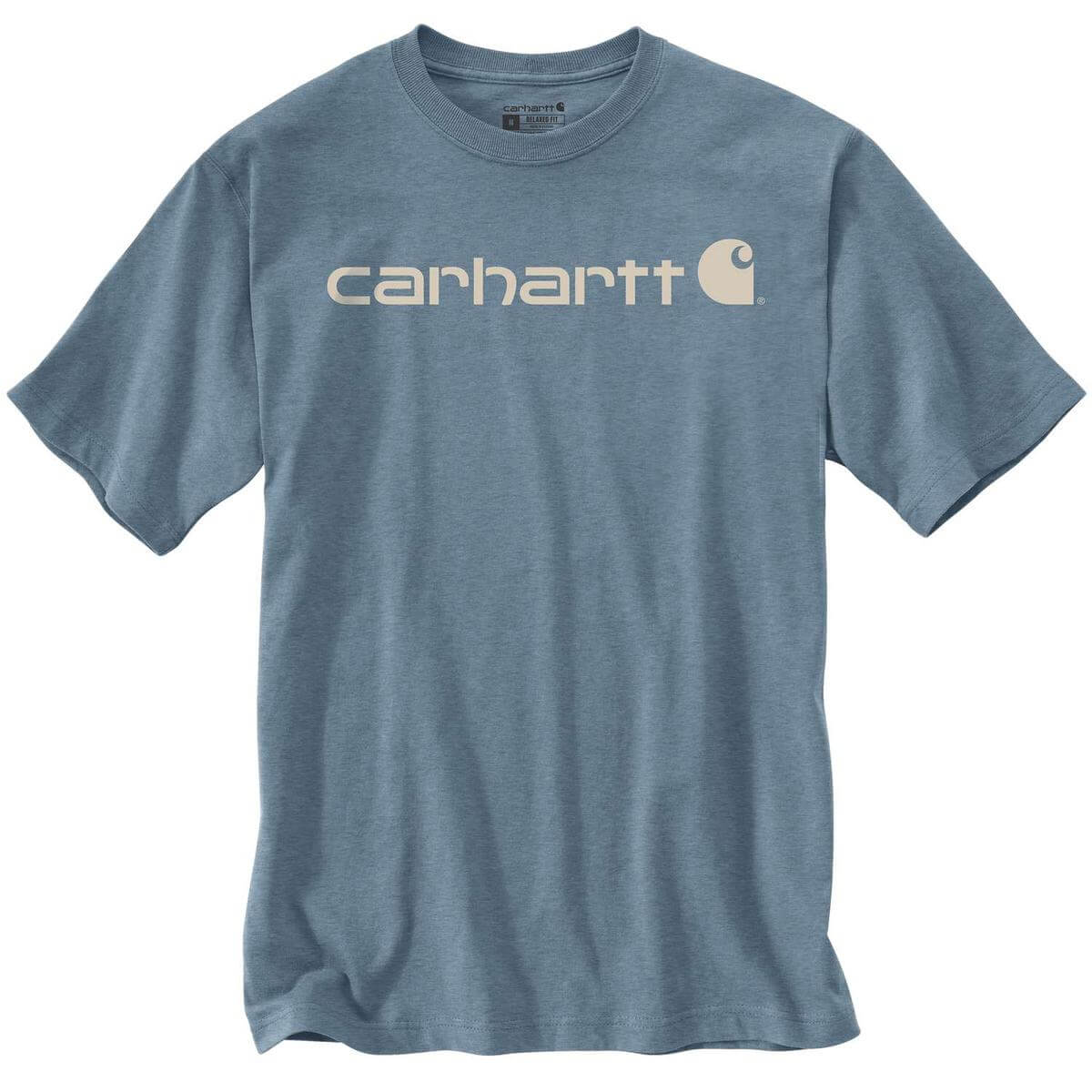 Carhartt Core Logo T-Shirt dicke Qualität - 18