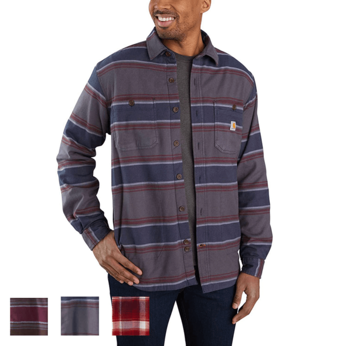 Carhartt HAMILTON FLEECE LINED SHIRT - 3