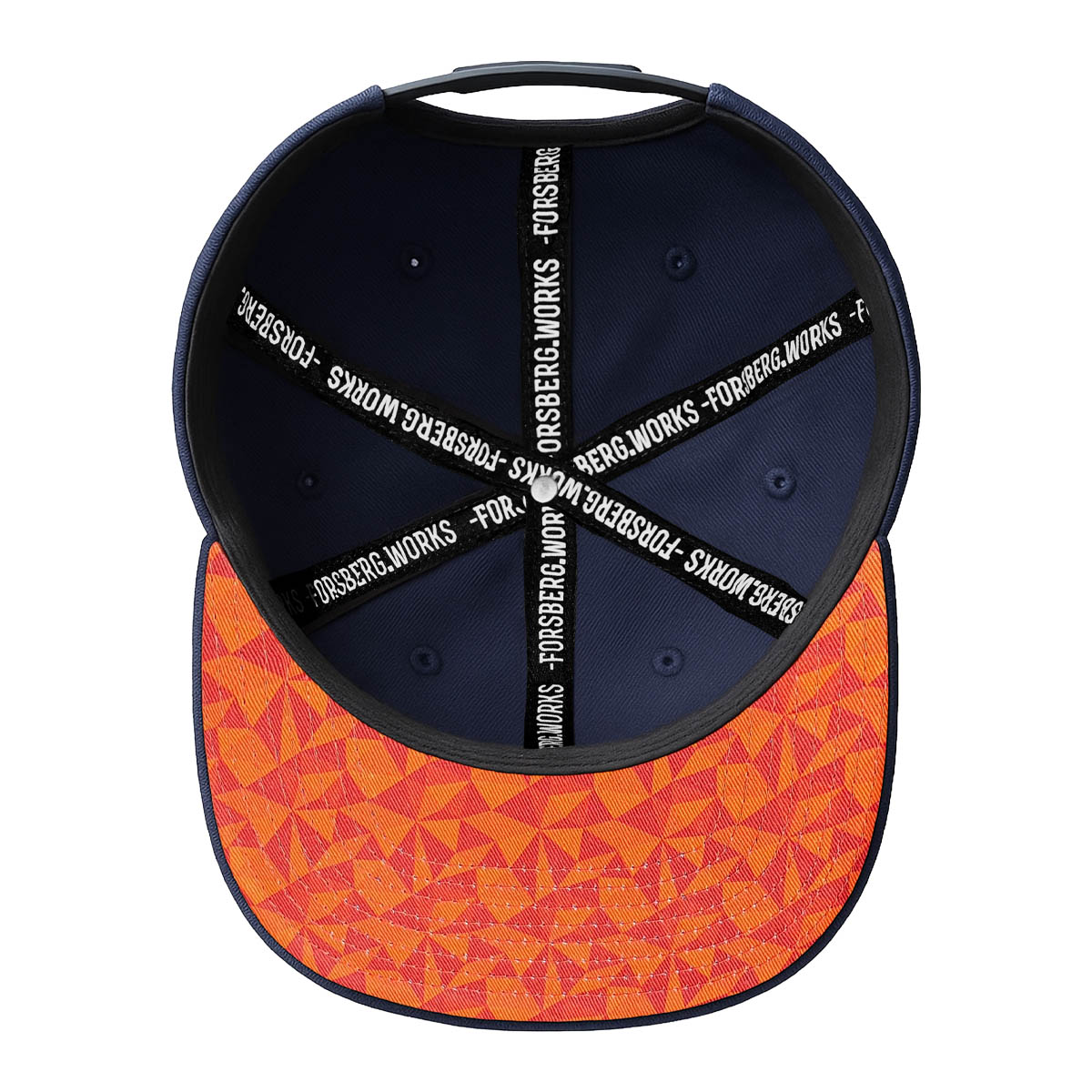 FORSBERG marineblaue Cap mit Logo - 3