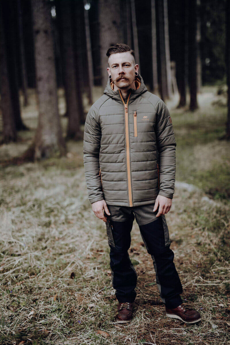 Mantel, Jacke, Person, Stehend, Hosen