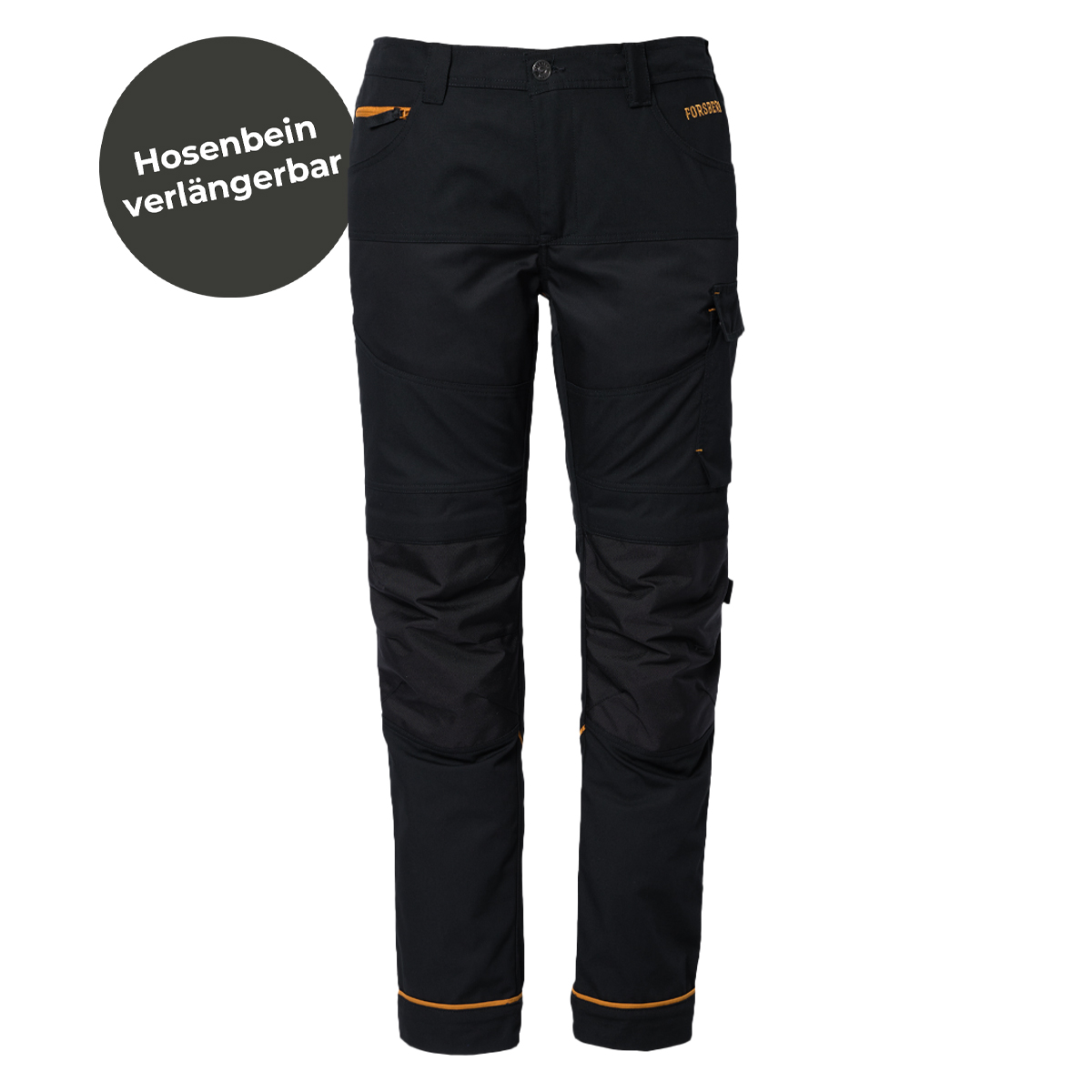 FORSBERG Lutsman Arbeitshose mit Bewegungszonen und Nylon Stretch - 2