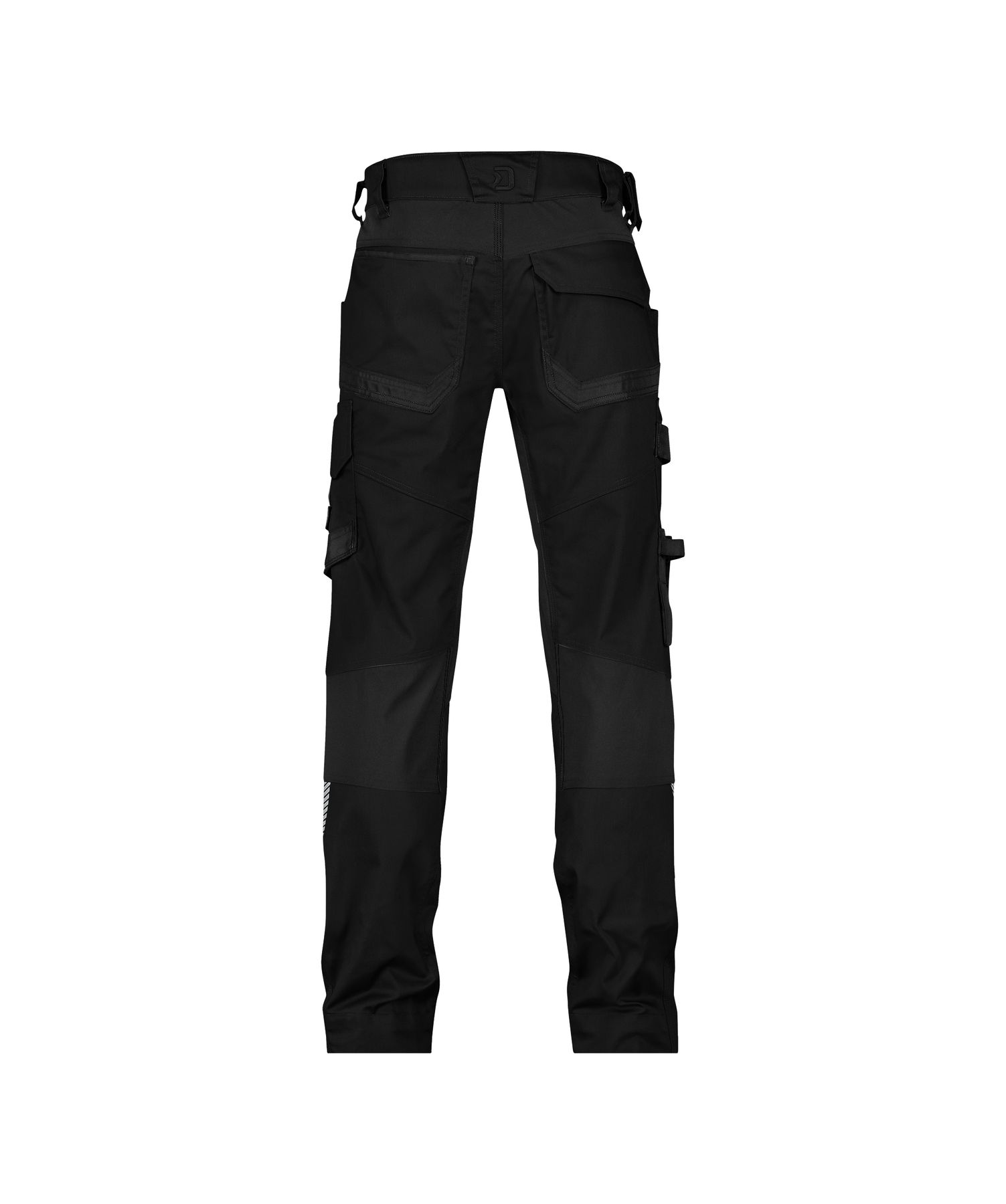 DASSY® Dynax Next Stretch-Arbeitshose mit Kniepolstertaschen - 13, hose, Cargohose, schwarz, Polyester, Taschen