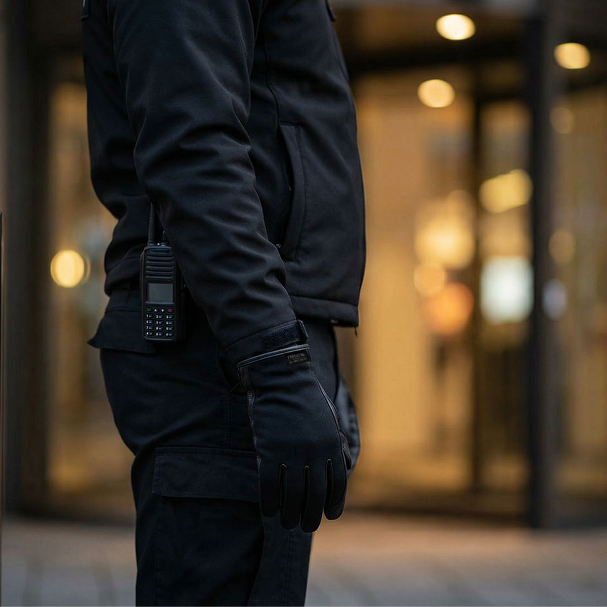 FORSBERG Skjolvak taktische robuste Lederhandschuhe - 4