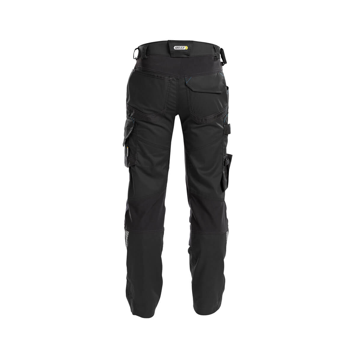 DASSY Dynax Arbeitshose mit Stretch und Kniepolstertaschen - 11