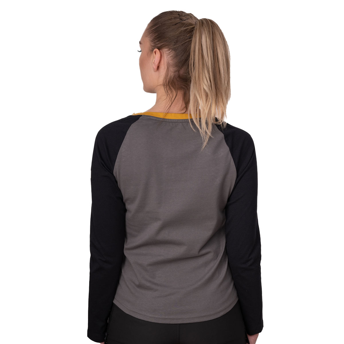 FORSBERG zweifarbiges Longsleeve mit Brustlogo Damen - 5