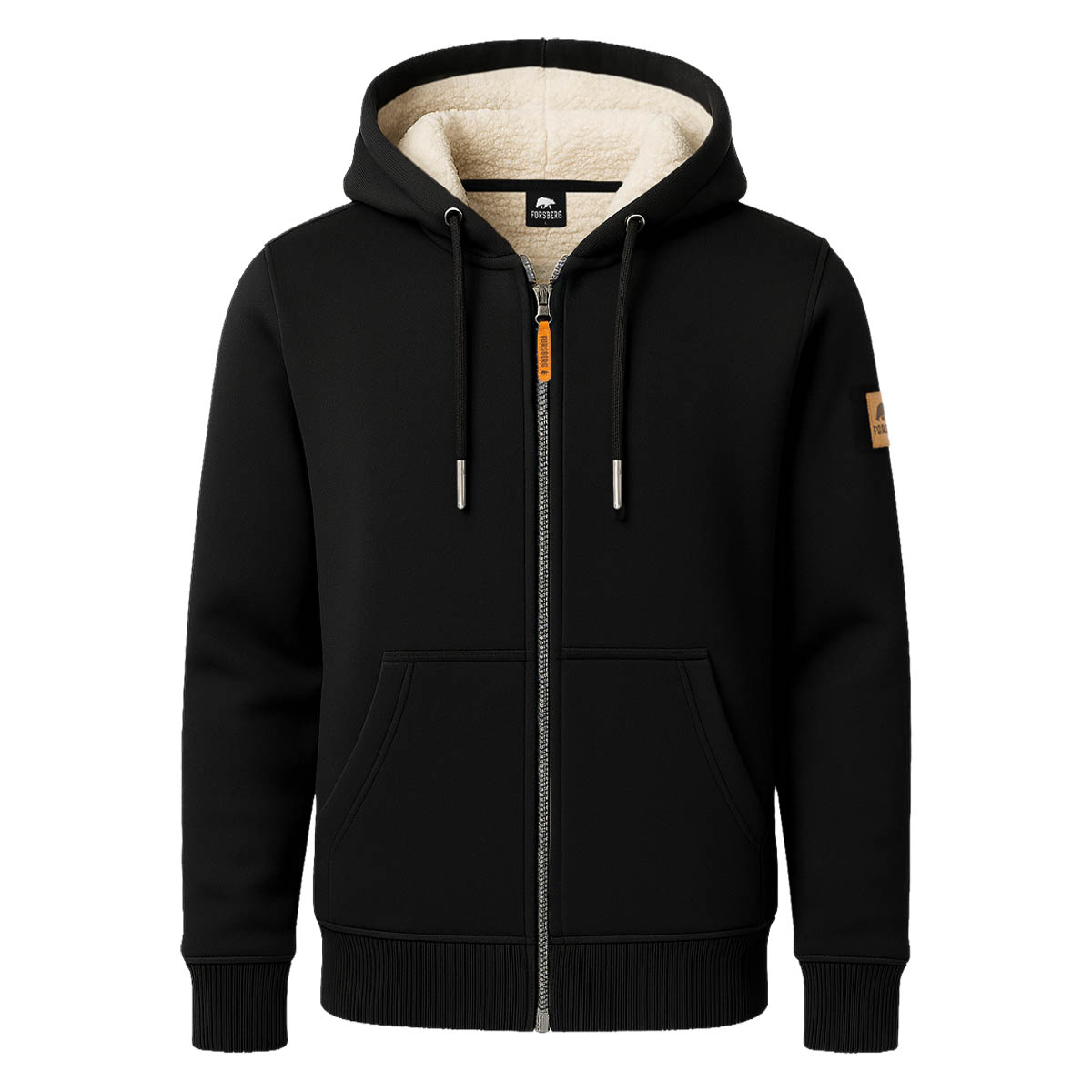 FORSBERG Kapuzenjacke mit Teddyfutter - 8