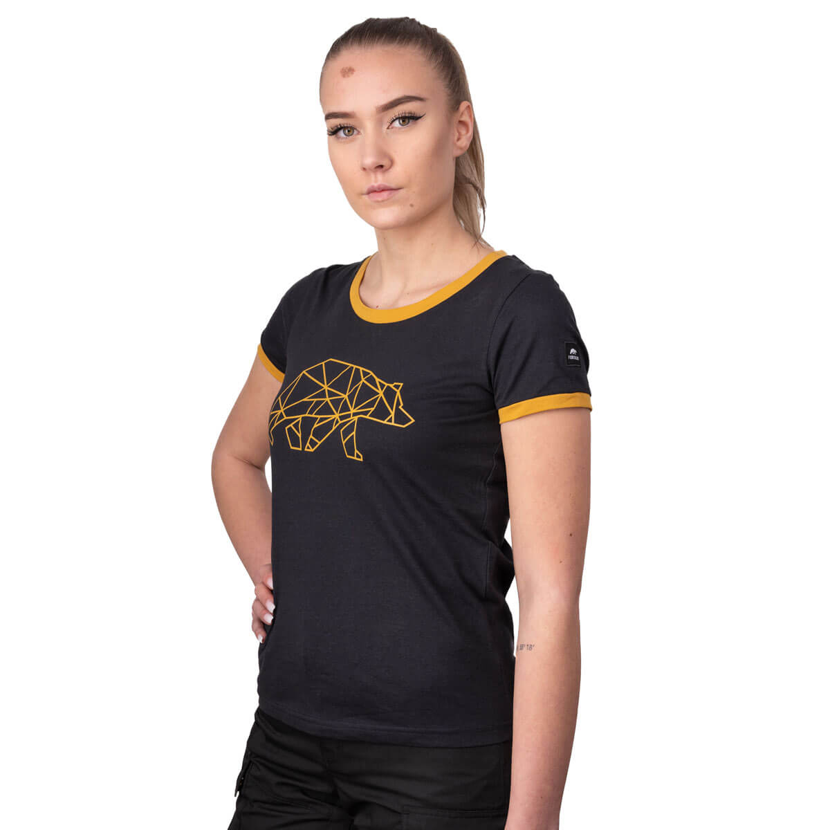 FORSBERG T-Shirt mit Brustlogo Damen - 4