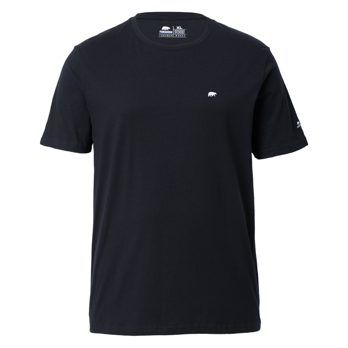 FORSBERG T-Shirt mit kleinem Gummi-Patch - 9